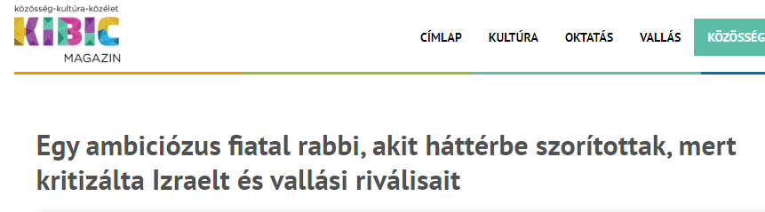 Kibic magazin fejléce