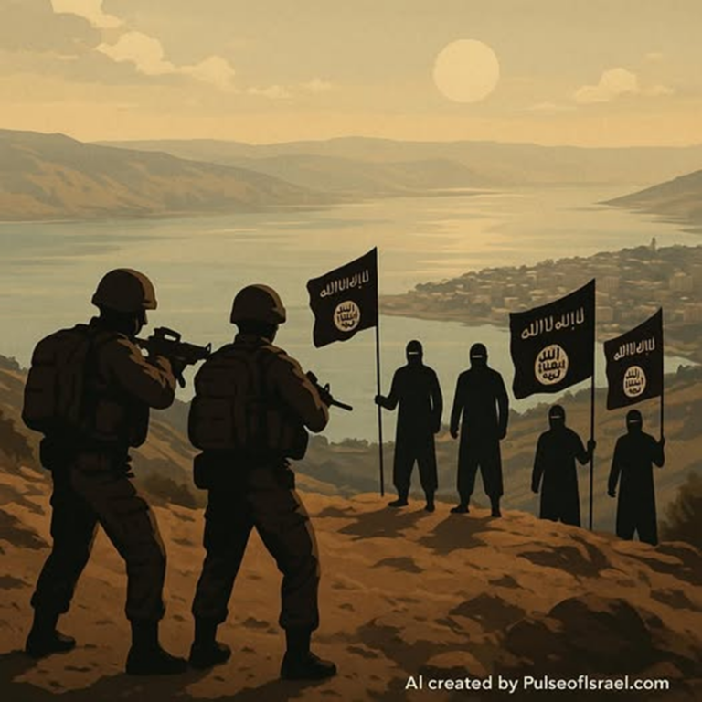 MI kép a Golan-fennsíkról