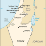 Izrael térképe