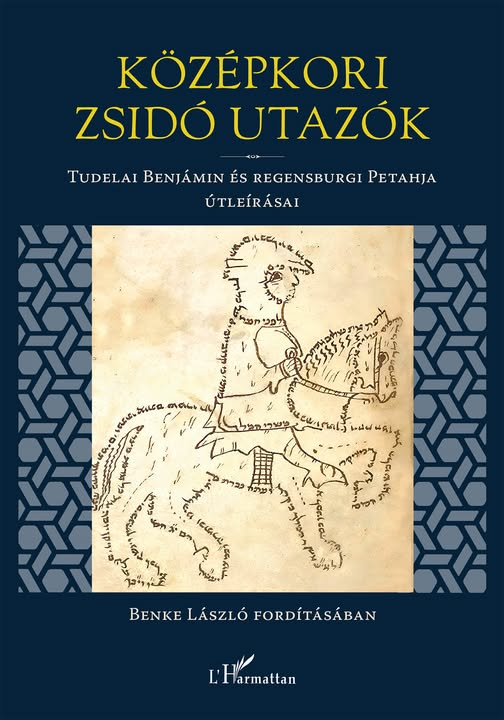 Könyvborító középkori zsidó utazók