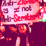 anticionista tüntető