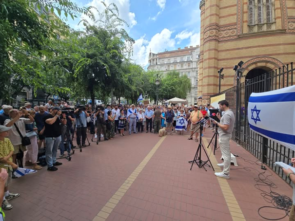 Tüntetés a zsidók jogaiért