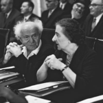 Dasvid Ben Gurion és Golda Meir